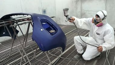 Aplicación profesional de pintura automotriz en Multicar Audaz, Comas y Ate